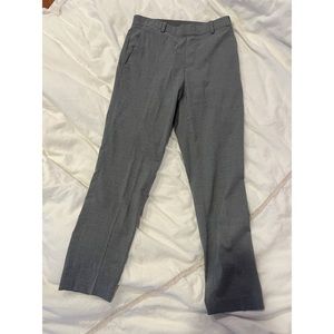 Uniqlo grey business casual trousers